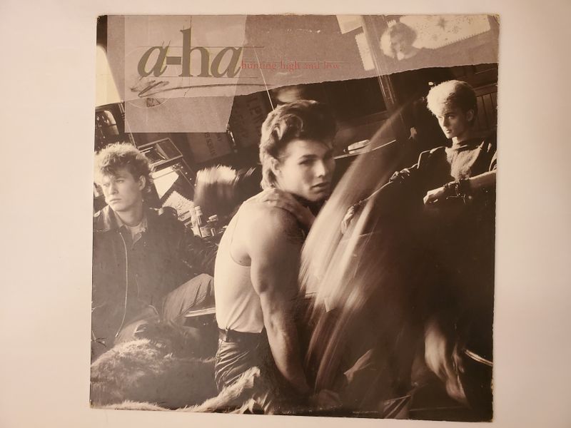 a-ha Hunting High and Low vinyl record
